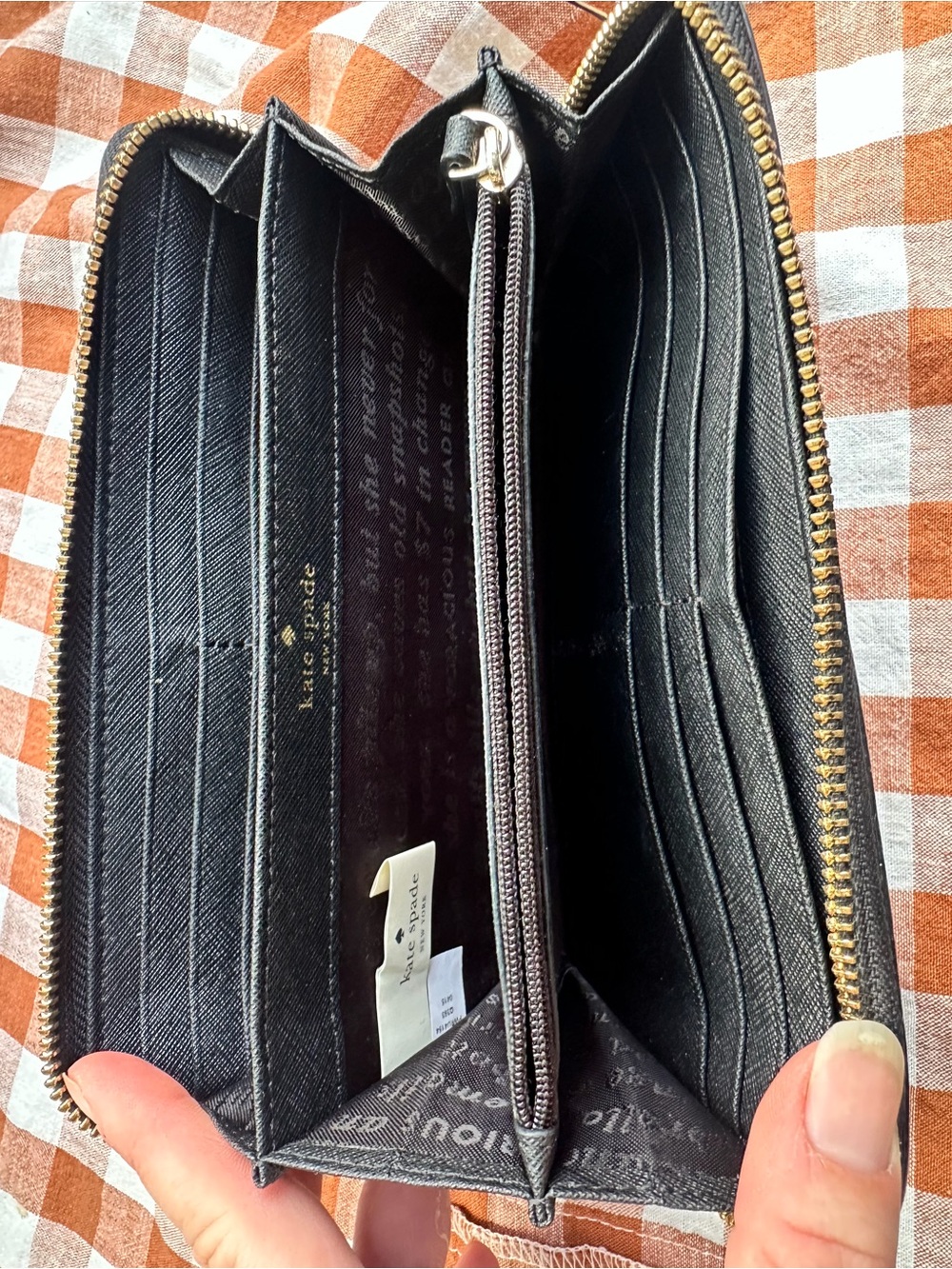 Kate Spade New York Colorblock Satchel & Matching Zip Wallet Set - Picture 3 of 8